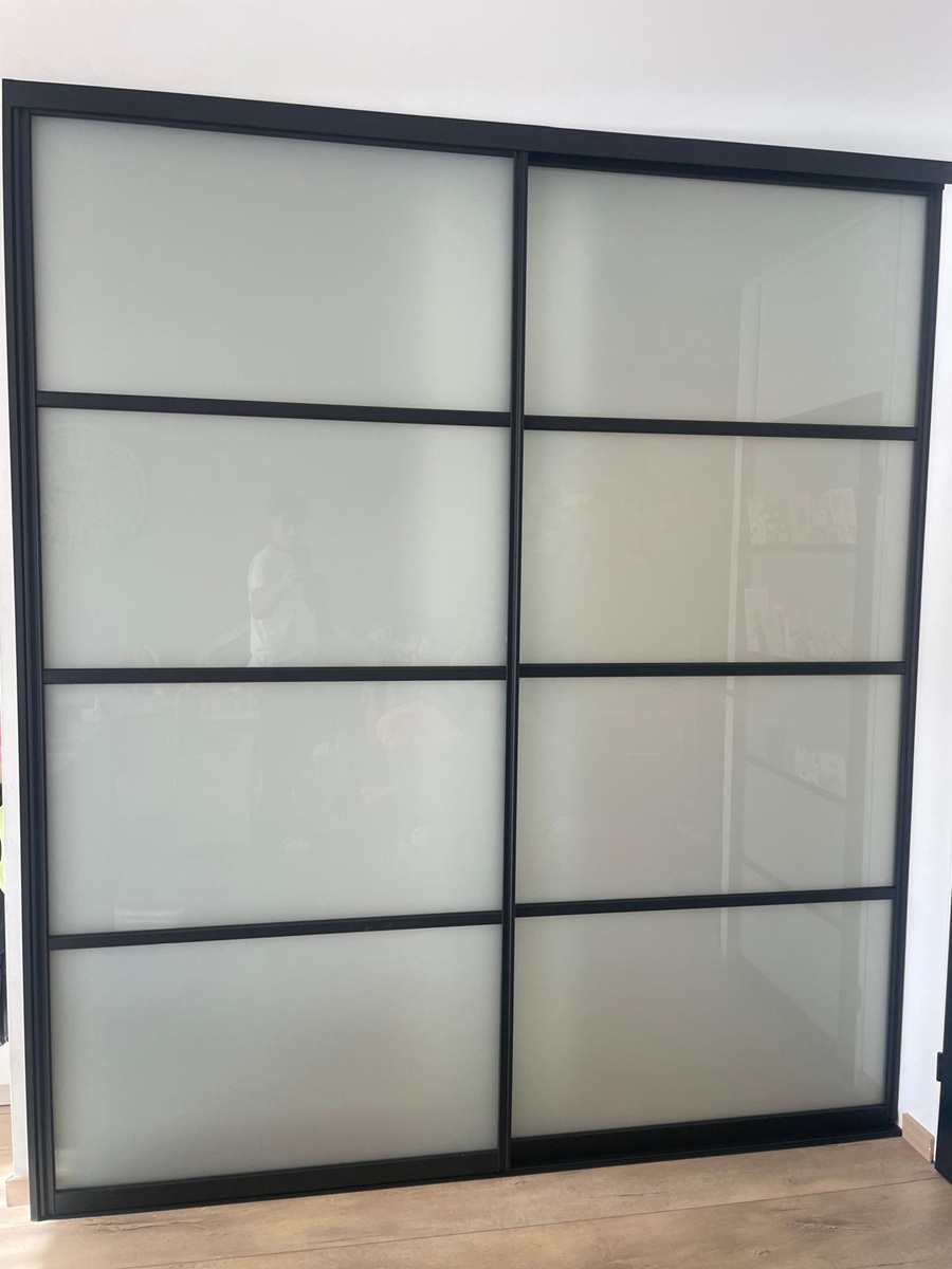 Schuifdeuren strak dubbel zwart vanaf - Afbeelding 63