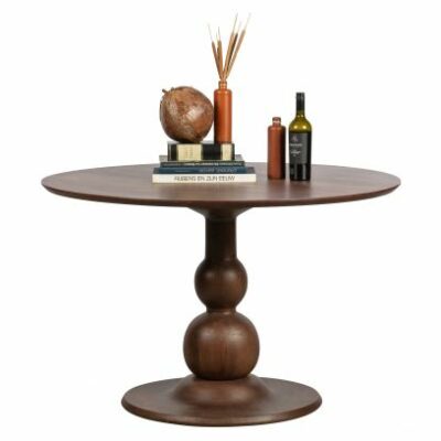 BePureHome Blanco eettafel 120 cm Mango walnoot