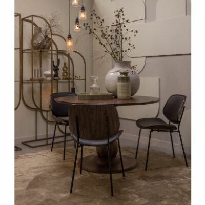 BePureHome Blanco eettafel 120 cm Mango walnoot - Afbeelding 3