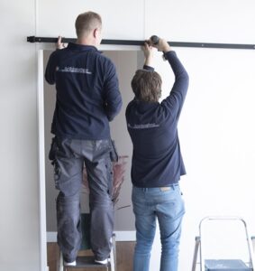 Montage enkele schuifdeur