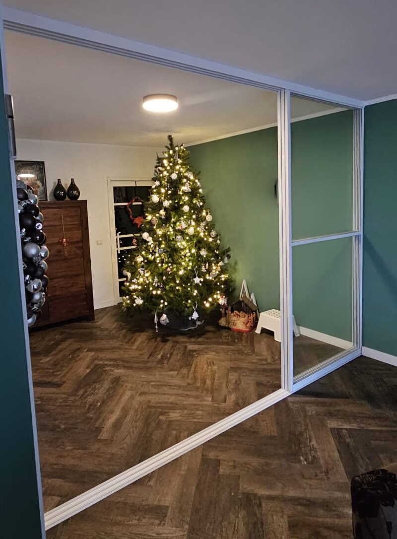 Staallook schuifwand met 3 deuren in het wit of zwart vanaf - Afbeelding 6