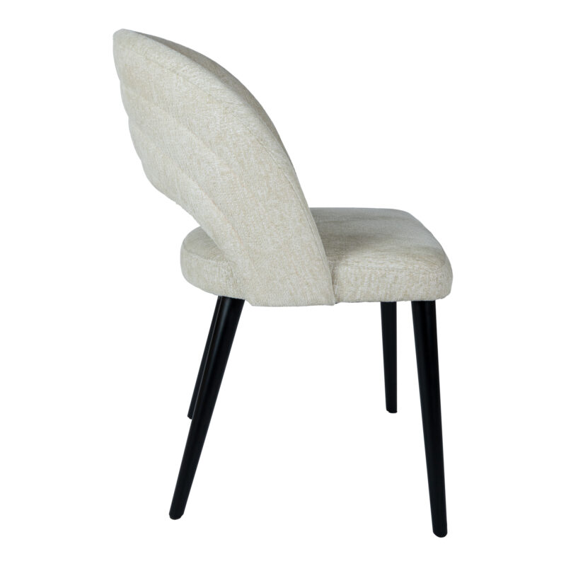PTMD Abierto nanci fabric dining chair - Afbeelding 5