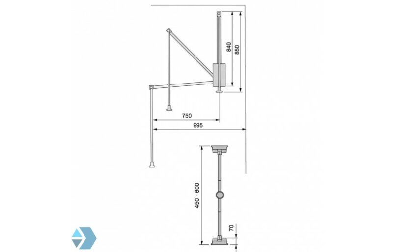 Garderobelift Mokka - Afbeelding 3
