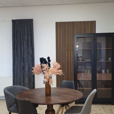 BePureHome Blanco eettafel 120 cm Mango walnoot - Afbeelding 4