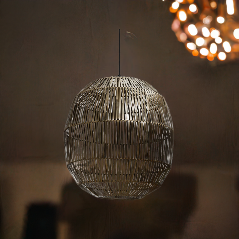 PTMD Jenner Brass hanglamp rond