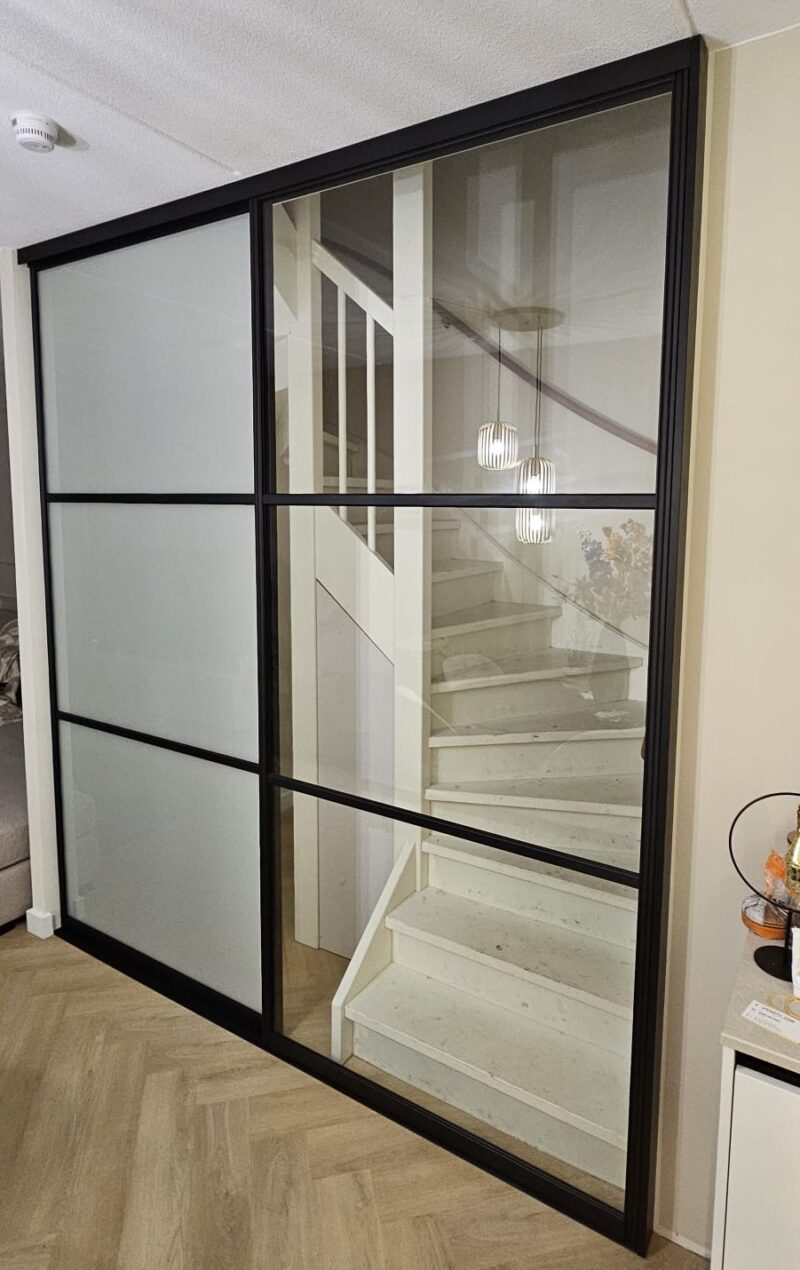 Schuifwand dubbel combinatie 2 type deuren vanaf - Afbeelding 23