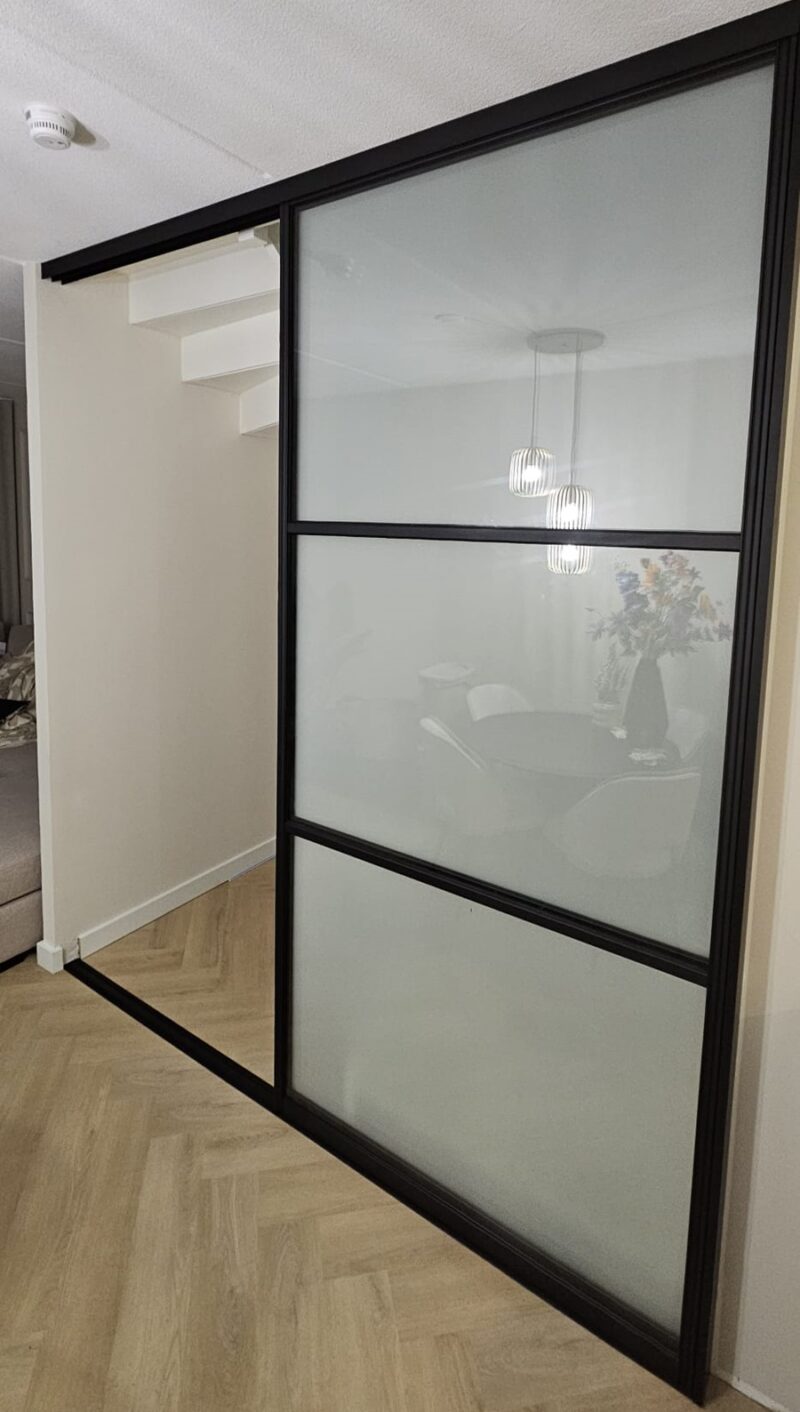Schuifwand dubbel combinatie 2 type deuren vanaf - Afbeelding 22