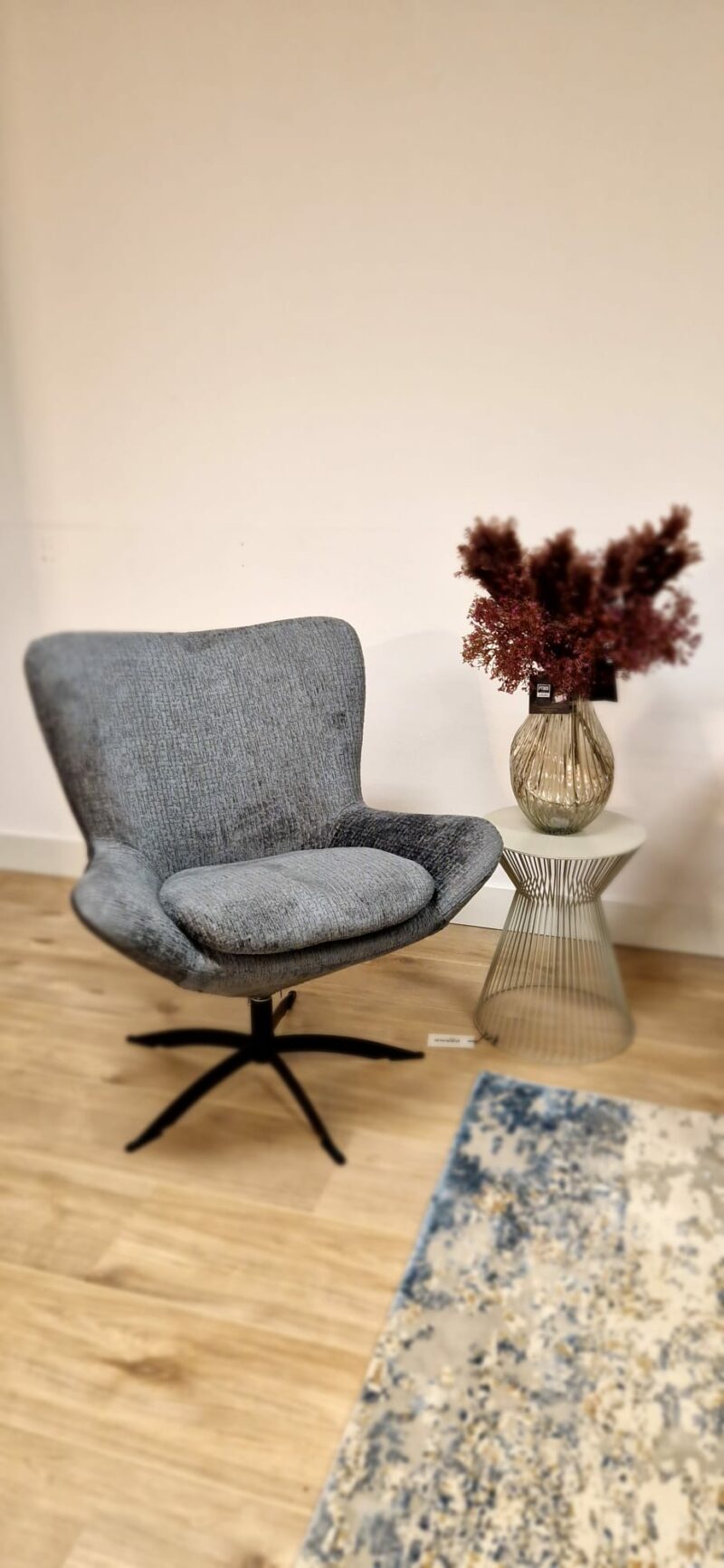 Fauteuil Lennox Grijs - Afbeelding 2
