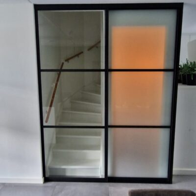Schuifwand dubbel combinatie 2 type deuren vanaf - Afbeelding 12
