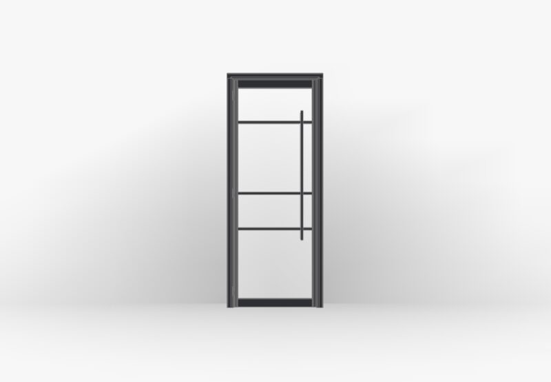 Aluminium binnendeur modern inclusief kozijn vanaf - Afbeelding 10