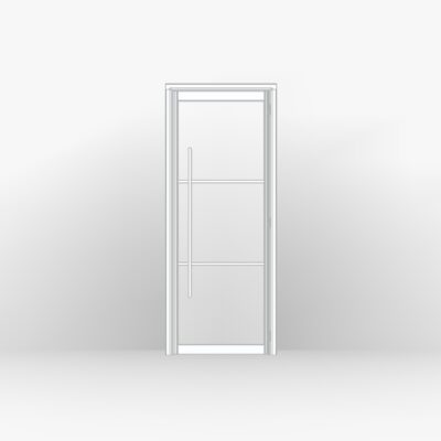 Aluminium binnendeur modern inclusief kozijn vanaf - Afbeelding 9