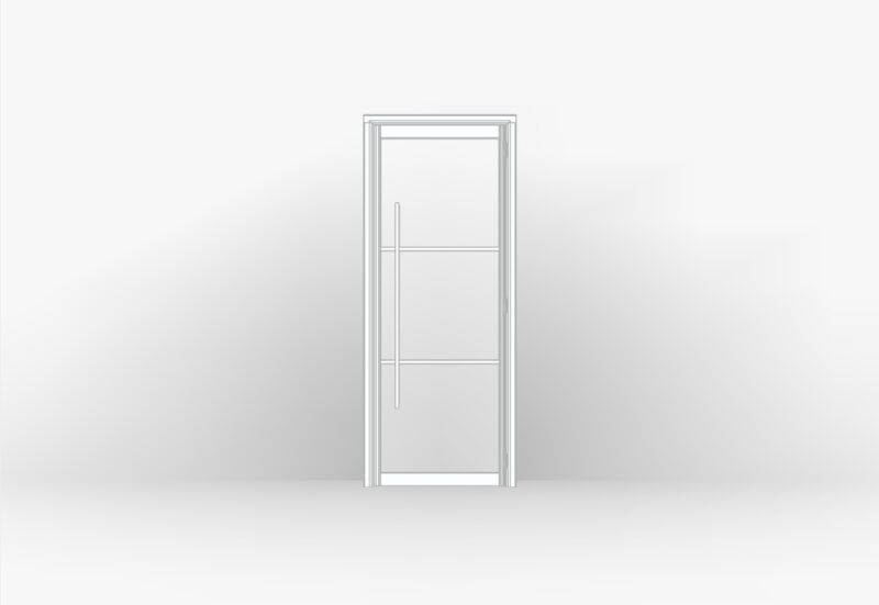 Aluminium binnendeur modern inclusief kozijn vanaf - Afbeelding 9
