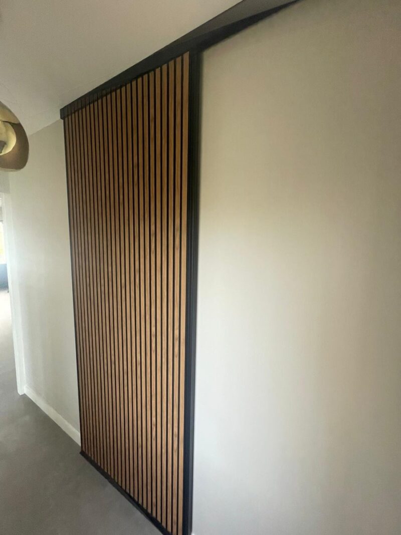 Schuifdeur voorzien van Lamelio wandpanelen vanaf - Afbeelding 10