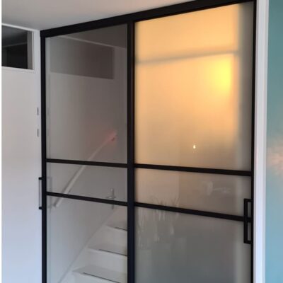 Schuifwand dubbel combinatie 2 type deuren vanaf - Afbeelding 5