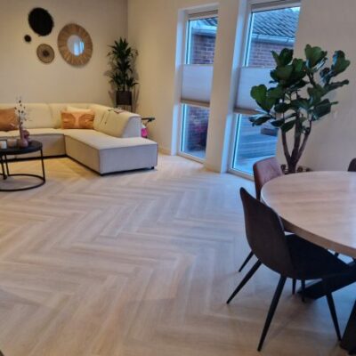 Floer Click PVC Walvisgraat Balein Beige - Afbeelding 2
