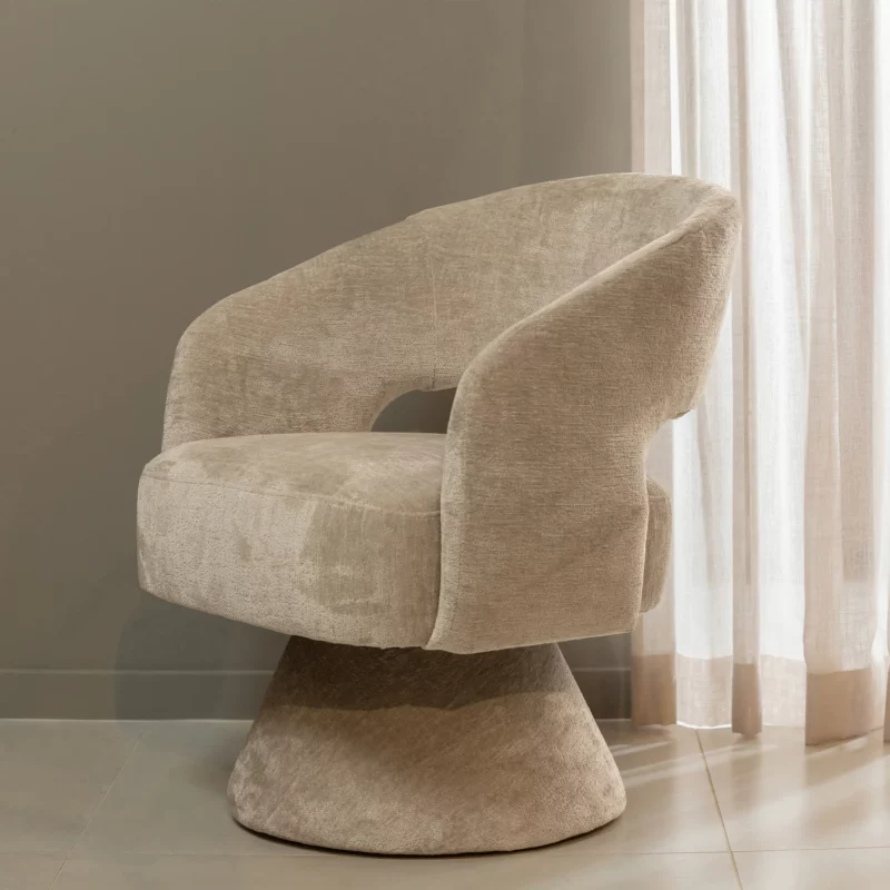 WOOOD Ebba draaibare fauteuil