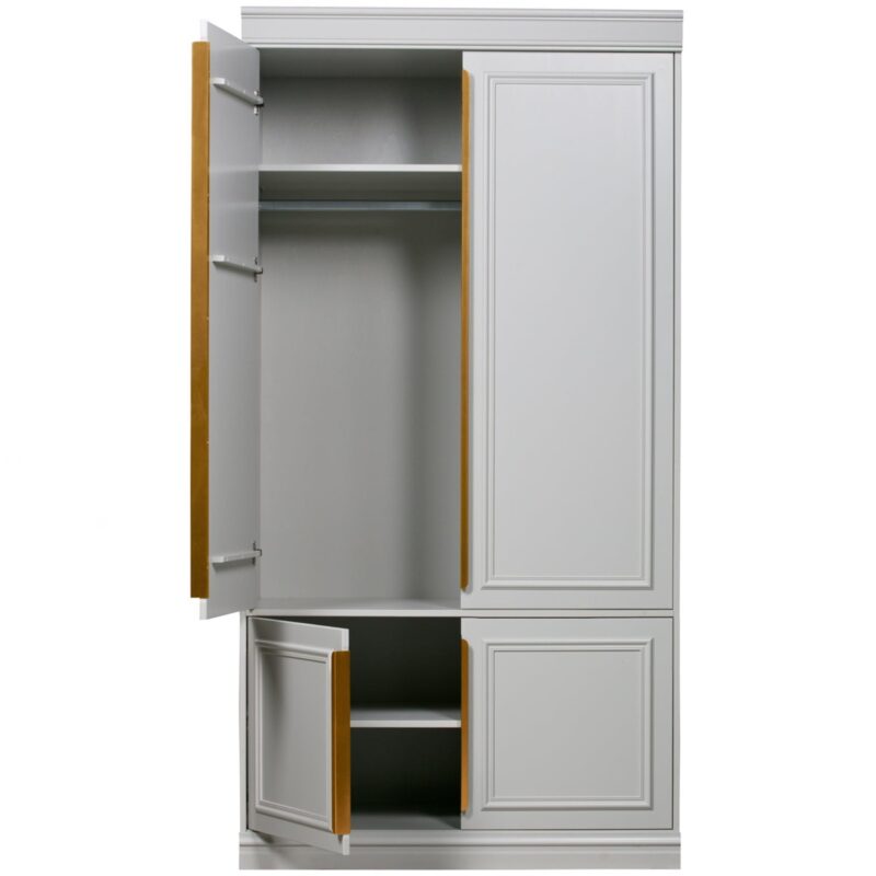 Organize kast 62 cm grenen mist - Afbeelding 3