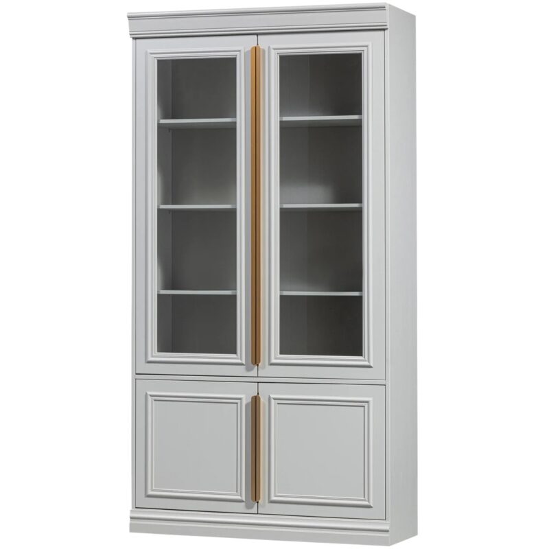Grenen vitrinekast 44 cm
