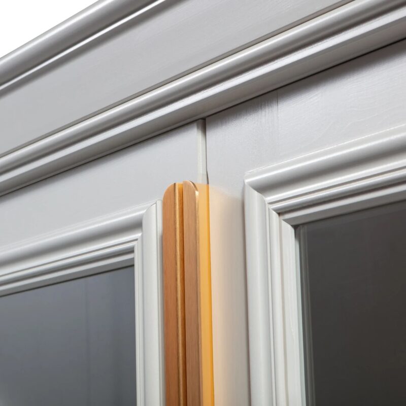 Organize vitrinekast 44 cm grenen mist [fsc] - Afbeelding 3