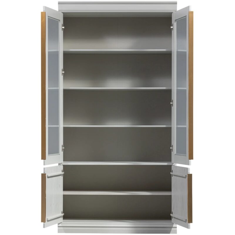Organize vitrinekast 44 cm grenen mist [fsc] - Afbeelding 5