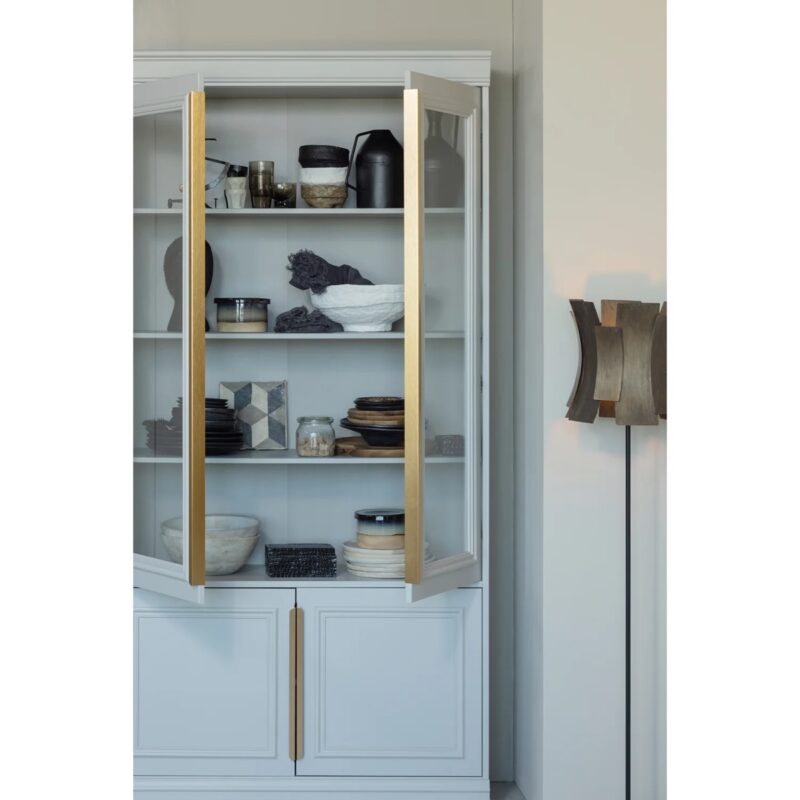 Organize vitrinekast 44 cm grenen mist [fsc] - Afbeelding 7