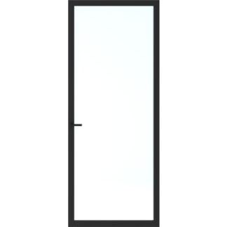 Skantrae Slimserie One binnendeur zwart horizontale vakken 4 modellen