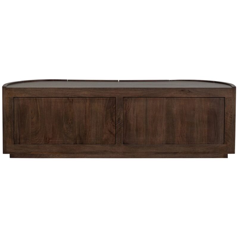 SENSE DRESSOIR 4-DEURS MANGO HOUT WALNOOT - Afbeelding 2