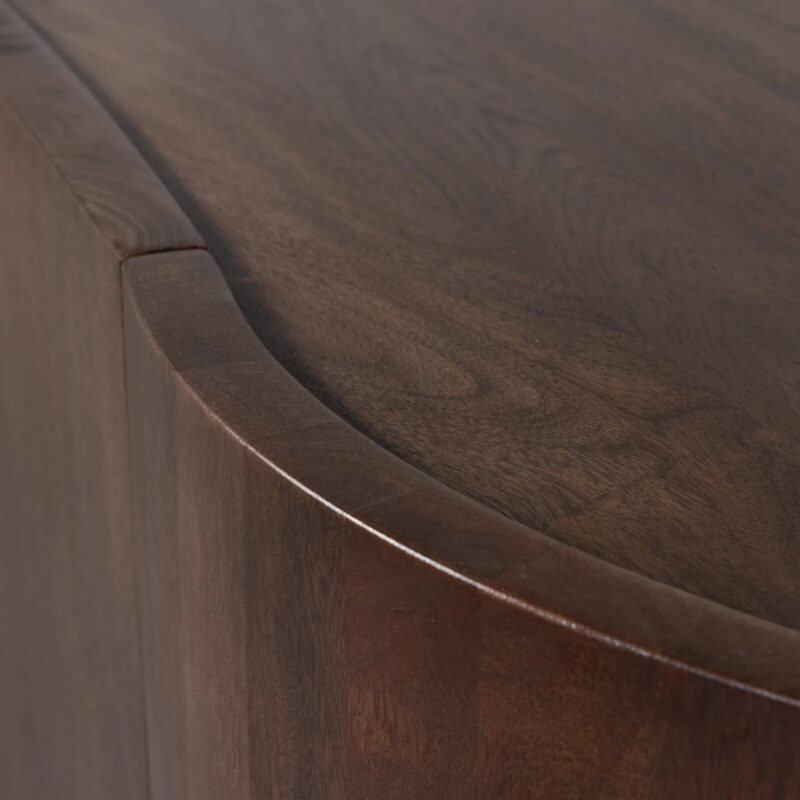 SENSE DRESSOIR 4-DEURS MANGO HOUT WALNOOT - Afbeelding 4