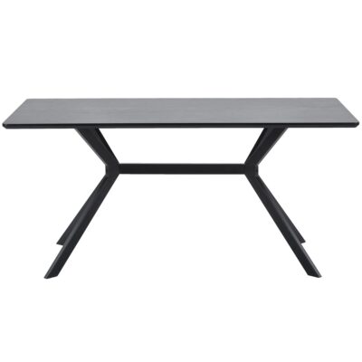 Bruno eettafel rechthoek mdf zwart 200x90 cm - Afbeelding 3