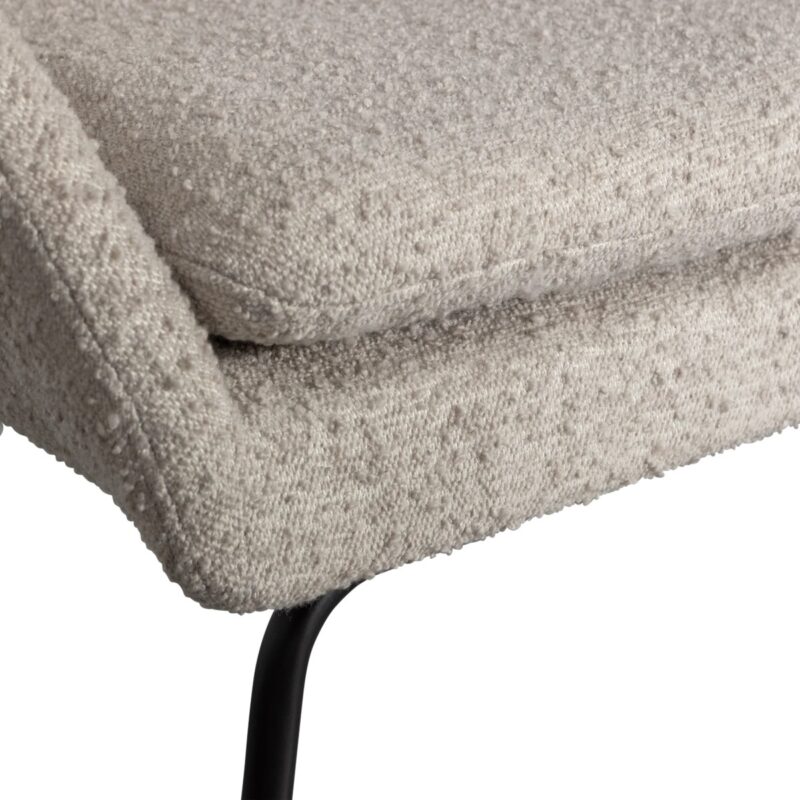 Ditte Fauteuil Bouclé Greige - Afbeelding 3