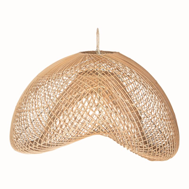 PTMD Farhi Natural rattan lampshade organic shape S