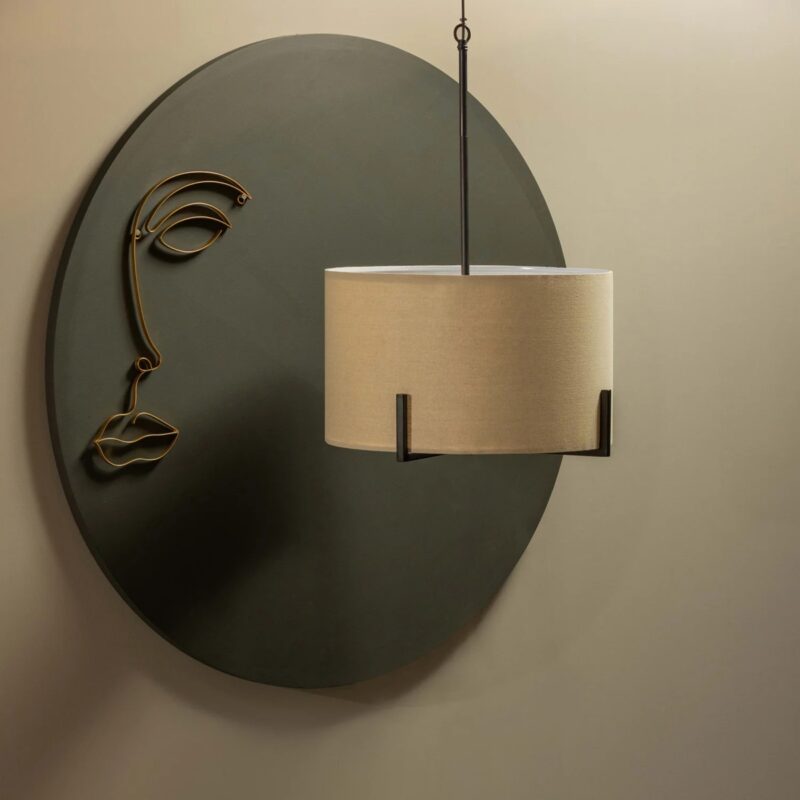 Holly hanglamp zwart - naturel - Afbeelding 4