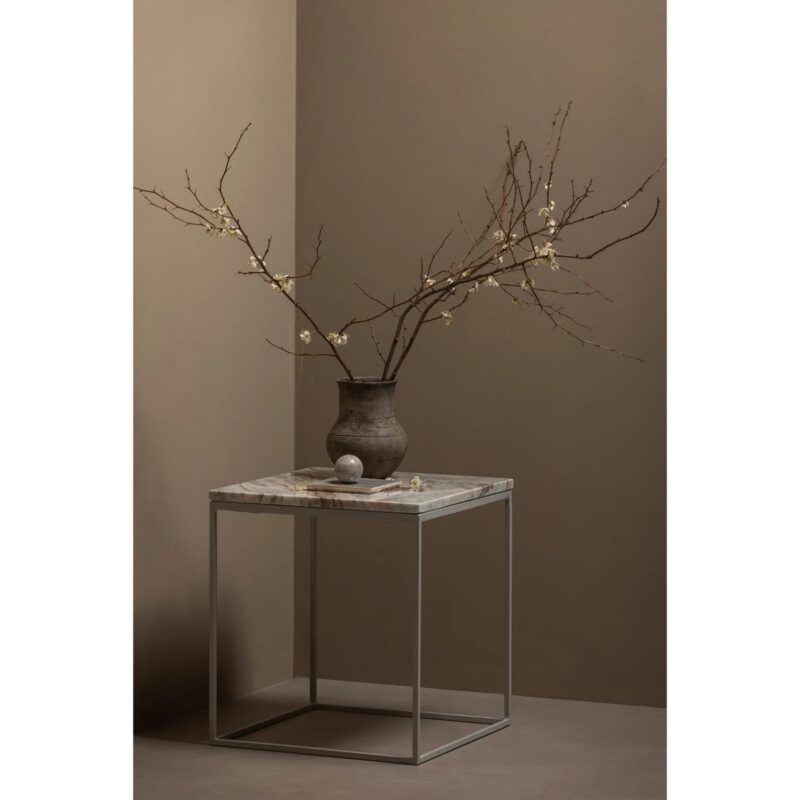 Mellow bijzettafel marmer mist - Afbeelding 3