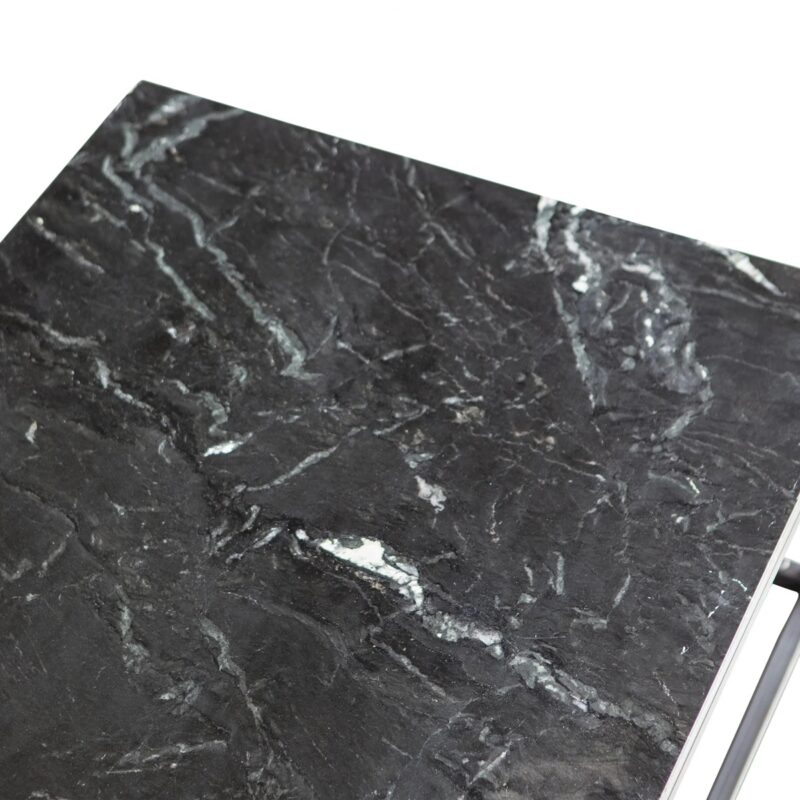 Mellow salontafel marmer zwart 32x120x60 cm - Afbeelding 2