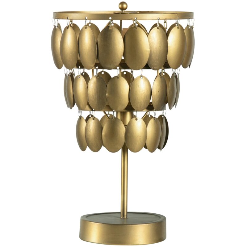 Moondust tafellamp metaal Antique brass