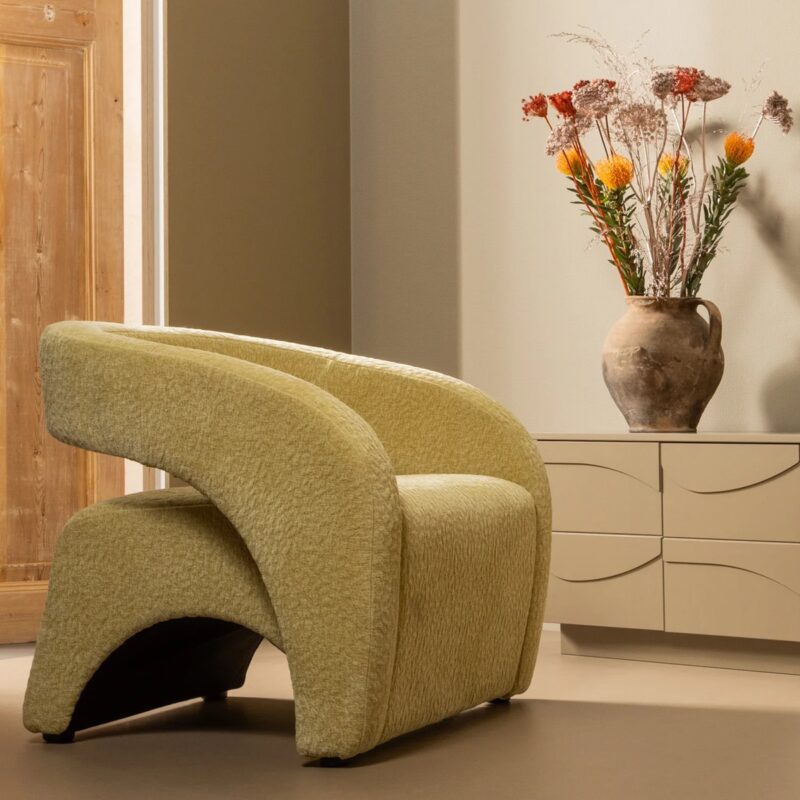 Radiate fauteuil Textured lime - Afbeelding 5