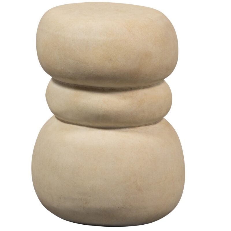 Yvo bijzettafel betonlook naturel