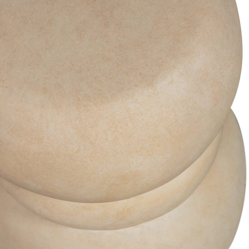 Yvo bijzettafel betonlook naturel - Afbeelding 2