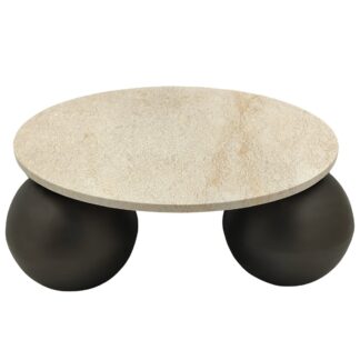 Skippy coffee table beige marble