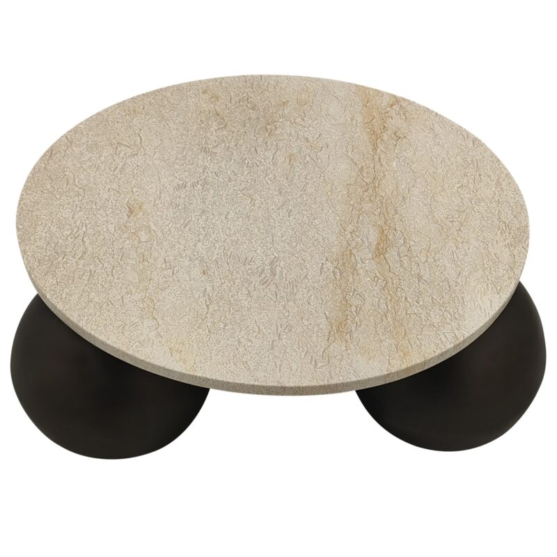 Skippy coffee table beige marble - Afbeelding 3