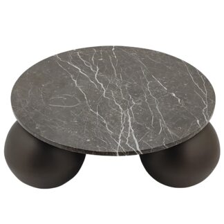 Skippy coffee table brown marble