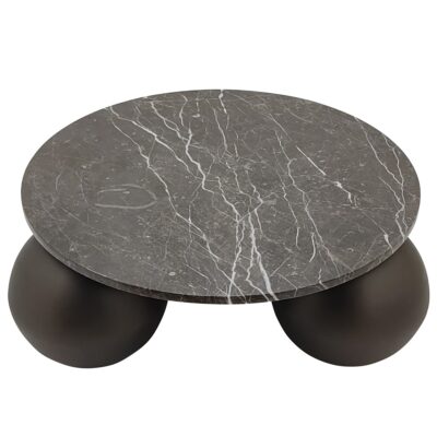 Skippy coffee table brown marble