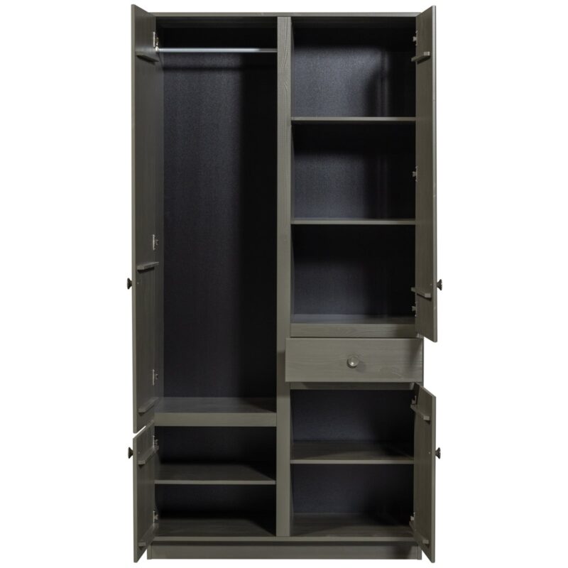 Alfie Kledingkast 107 cm grenen forest - Afbeelding 4
