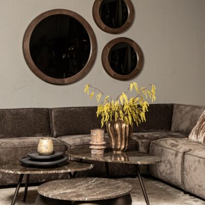 Skippy coffee table brown marble - Afbeelding 3