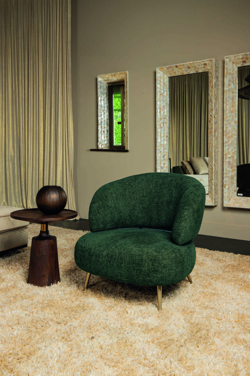 PTMD Franklyn Fauteuil Olive Legacy 10 - Afbeelding 2