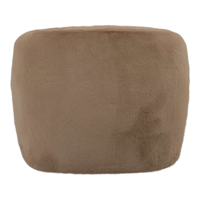 PTMD Aphrodite Mocca fauteuil fur - Afbeelding 4