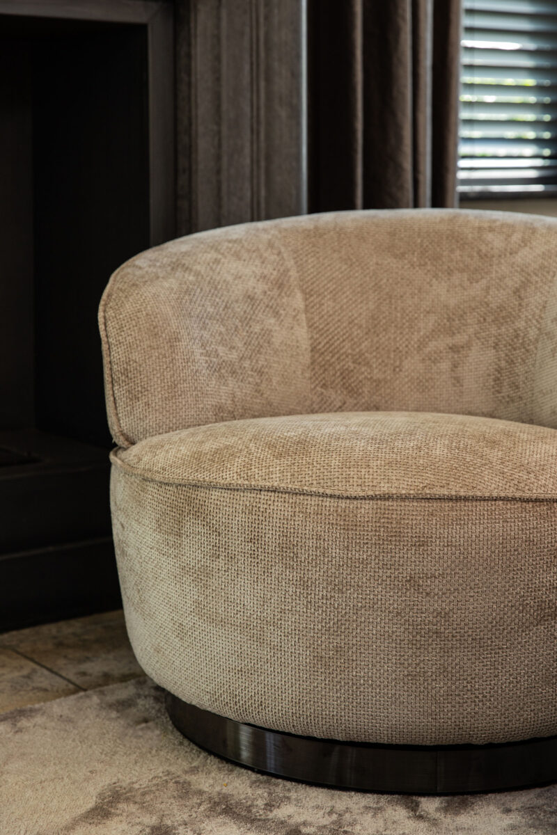 PTMD Filou Beige fauteuil Eden 4 - Afbeelding 5