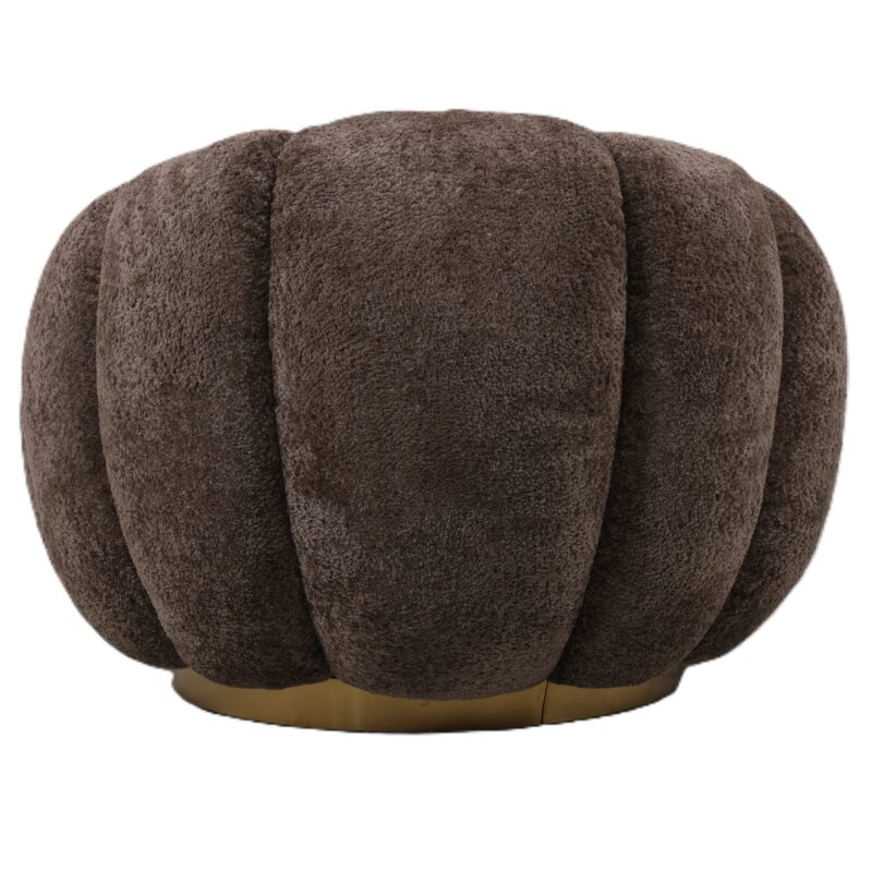 PTMD Daisy fauteuil Antelope Euphoria 6 gold base - Afbeelding 2