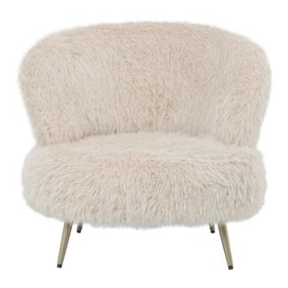 Franklyn Beige fauteuil hair