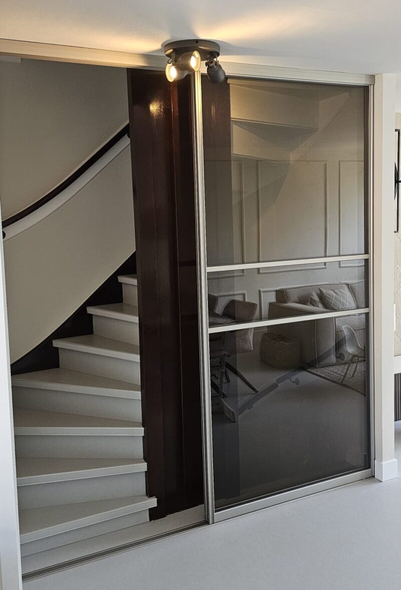 Schuifdeuren strak dubbel Inox vanaf - Afbeelding 11
